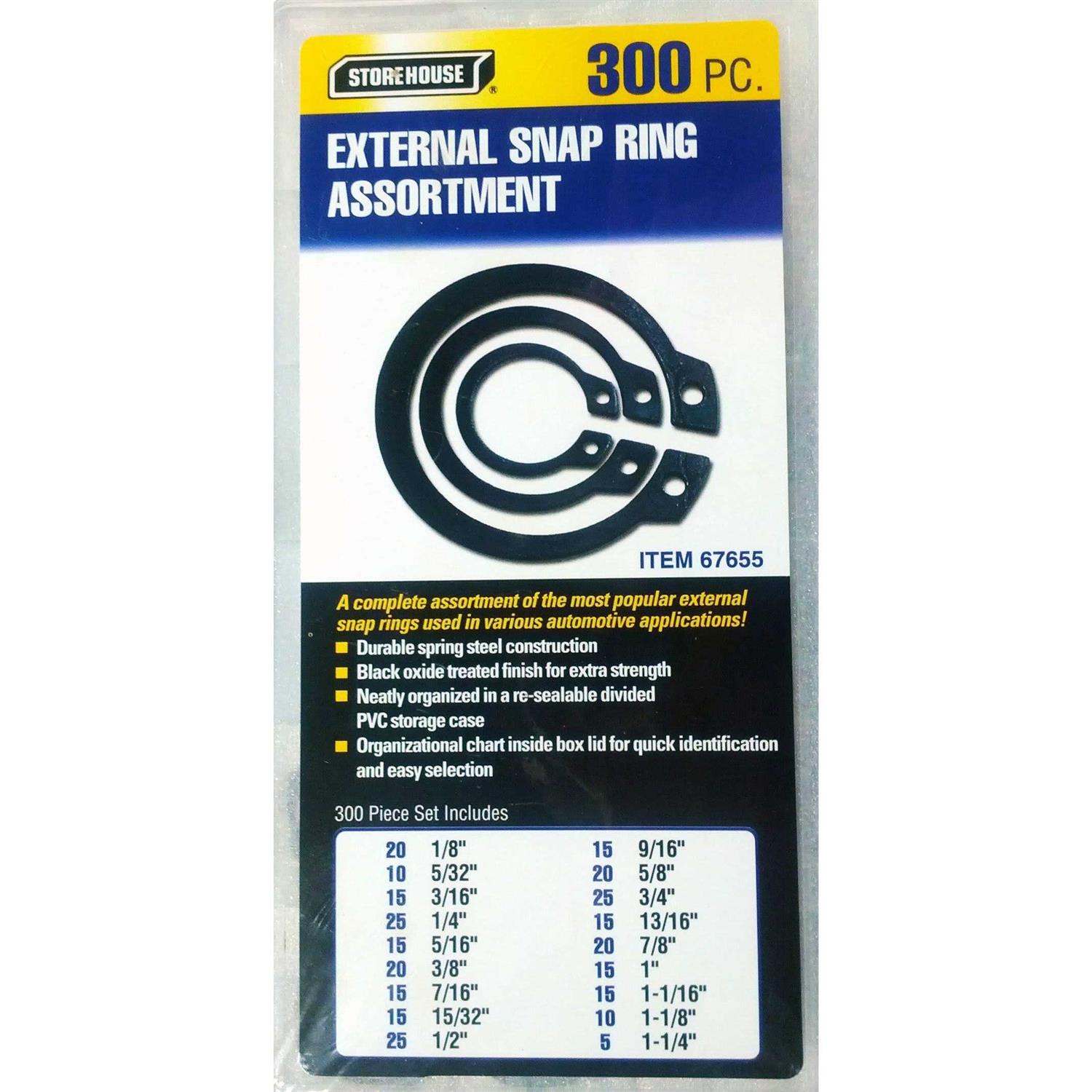 Storehouse 250 Piece Flat and Lock Washers - Zenithce