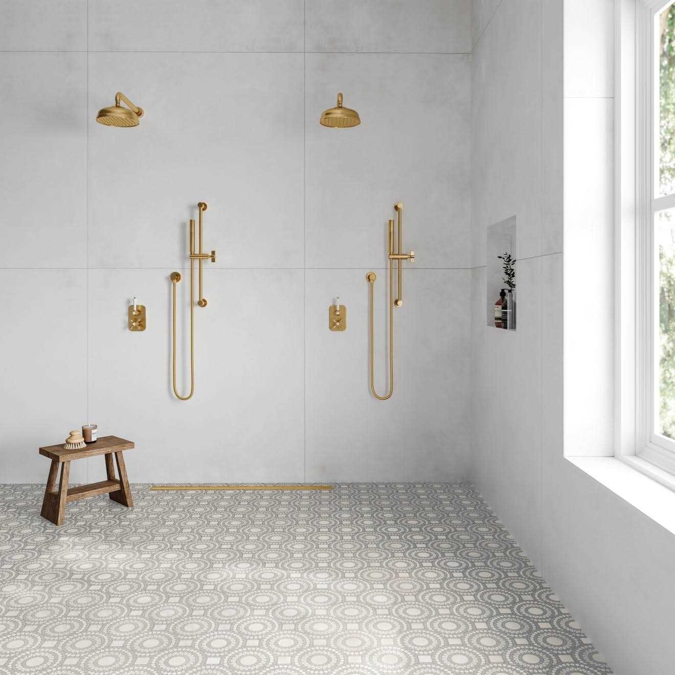Solis Honed Marble Blend Mosaic Tile Bedrosian Tile & Stone - Zenithce