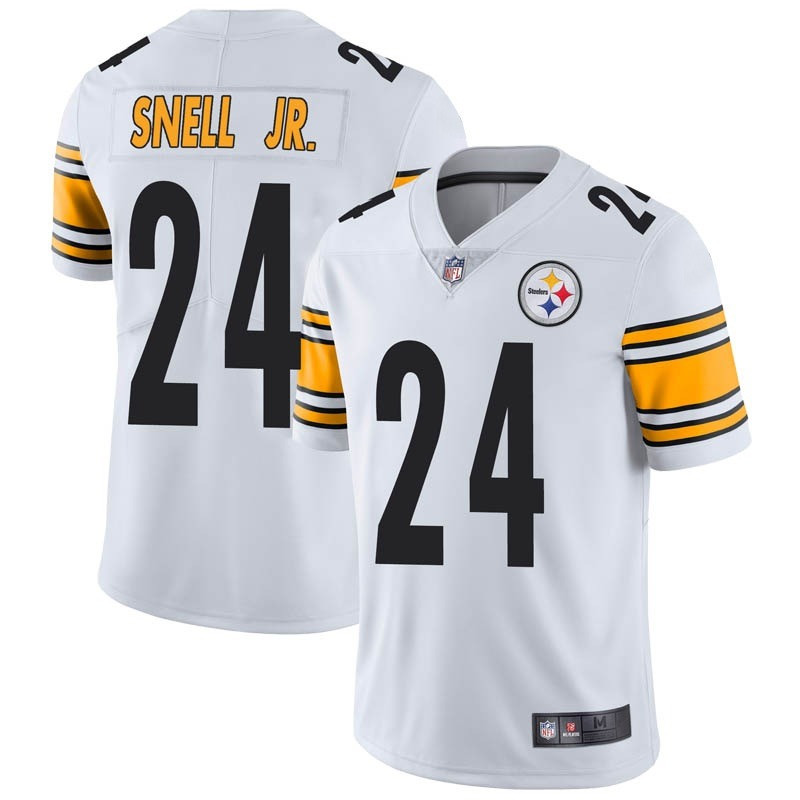 Pittsburgh Steelers #24 Benny Snell Jr. White Vapor Untouchable Limited Stitched Jersey - Zenithce
