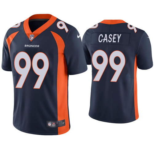 Denver Broncos #99 Jurrell Casey Navy Vapor Untouchable Limited Stitched Jersey - Zenithce
