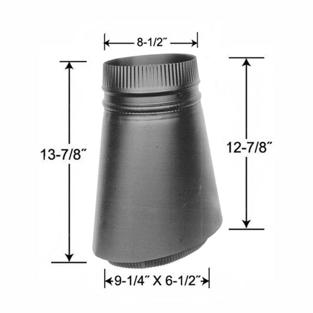 DSP Double Wall 6 DSP Masonry Adaptor - Zenithce