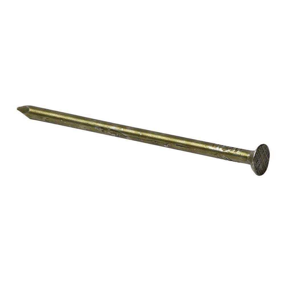 Grip Rite 60C10BK 60D 6-inch Smooth Shank Bright Finish Bulk Common Nails 120 count - Zenithce