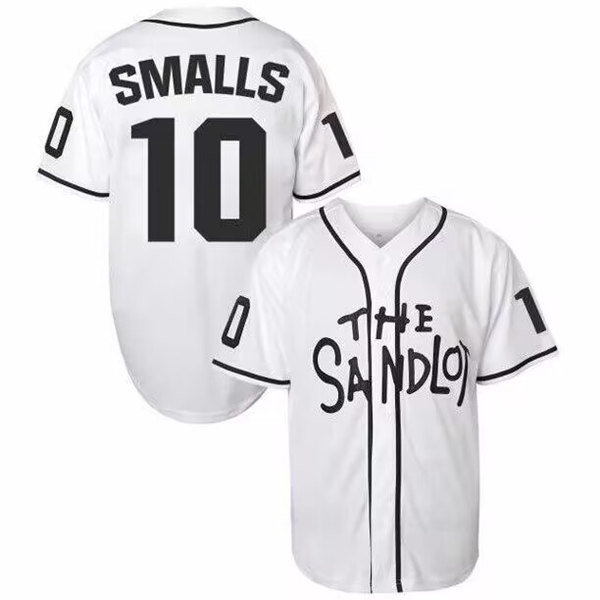 The Sandlot #10 Scotty Smalls White Stitched Jersey - Zenithce