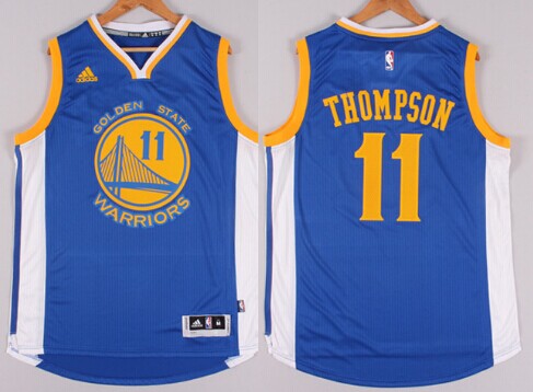 Golden State Warriors #11 Klay Thompson Revolution 30 Swingman 2014 New Blue Jersey - Zenithce