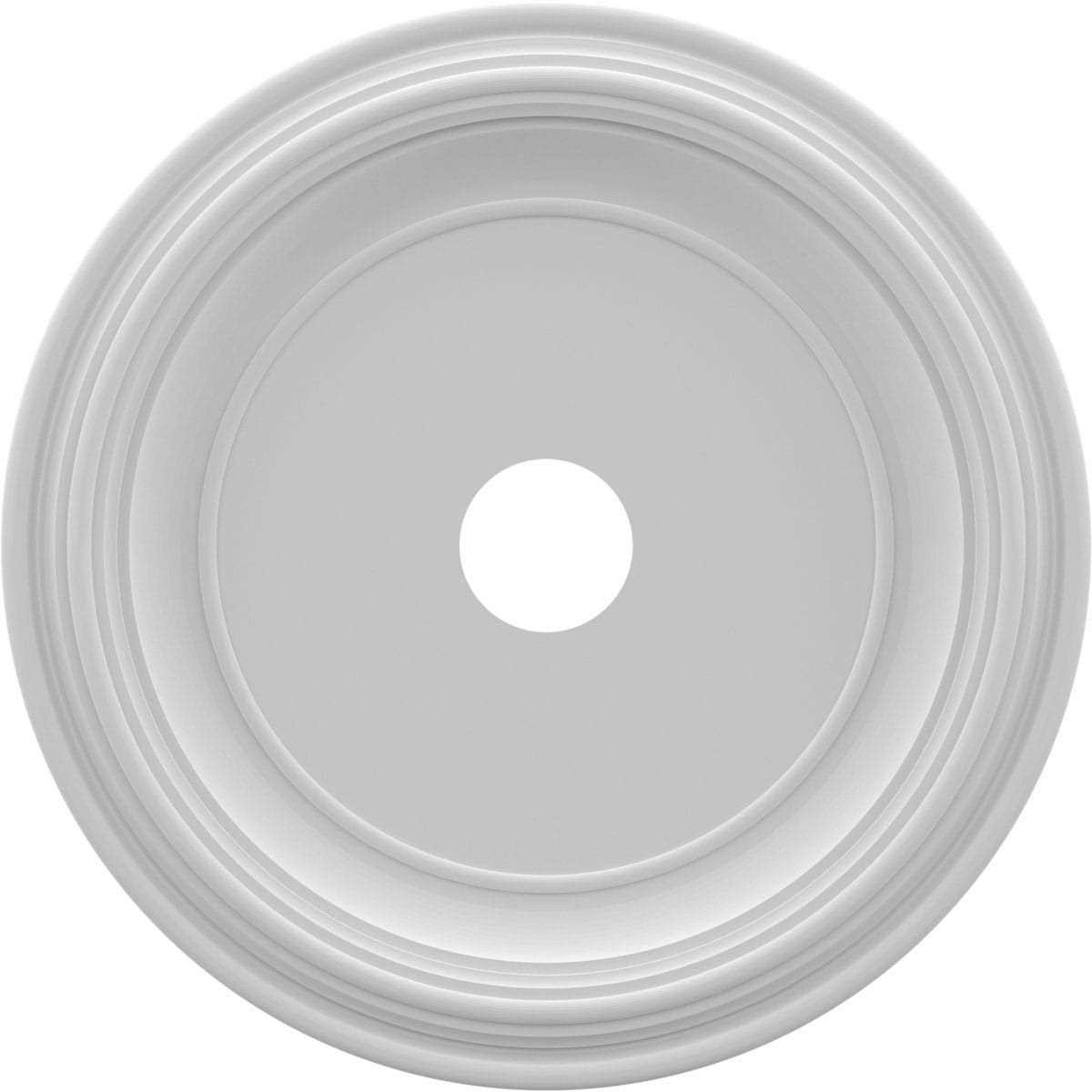 Traditional Thermoformed PVC Ceiling Medallion Ekena Millwork - Zenithce