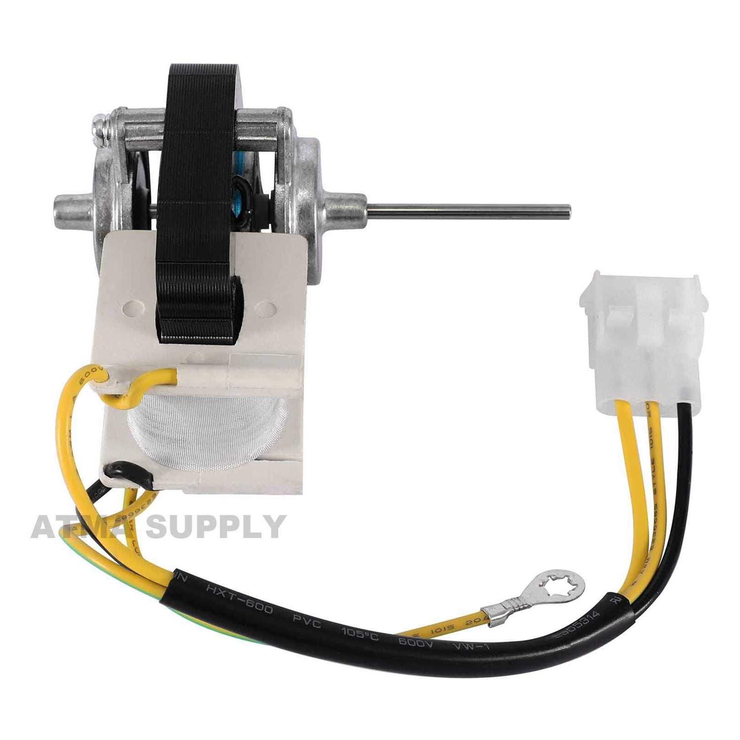WR60X10074 WR60X10307 Evaporator Fan Motor Replacement Part by Romalon Fit for G-E Hot-Point Refrigerators Replaces 1550741 AP4438809 WR60X10224 - Zenithce
