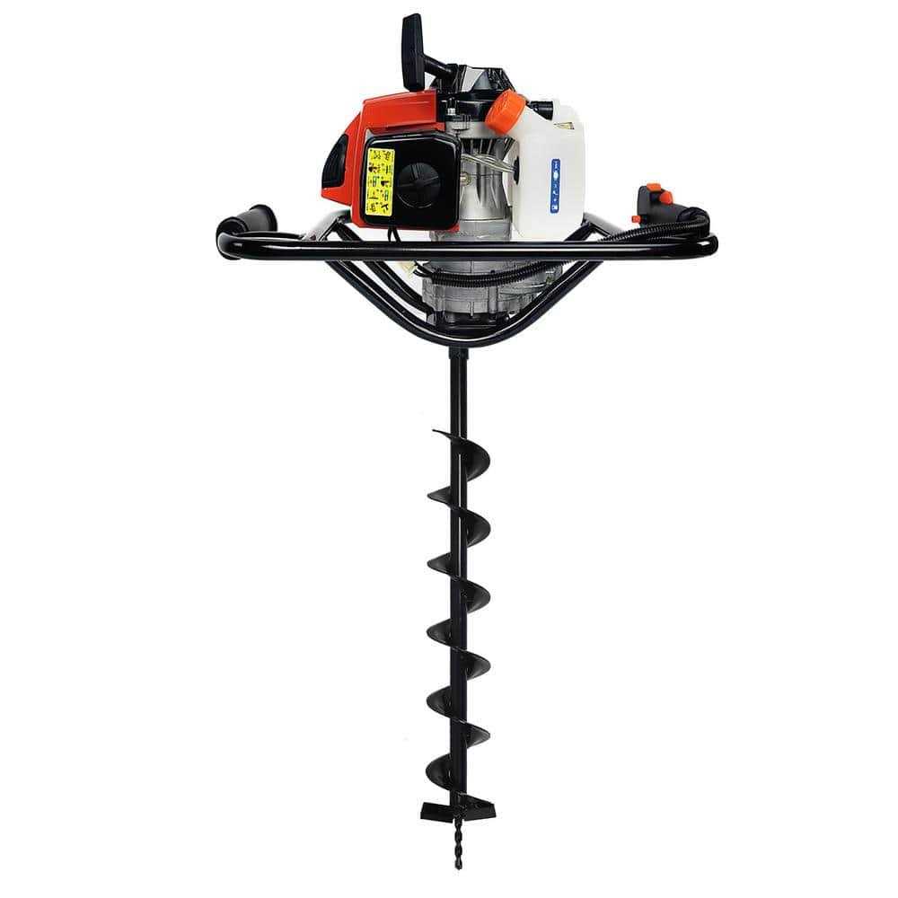 XtremepowerUS 55 cc 1-Man Post Hole Digger Earth Auger Bit - Zenithce