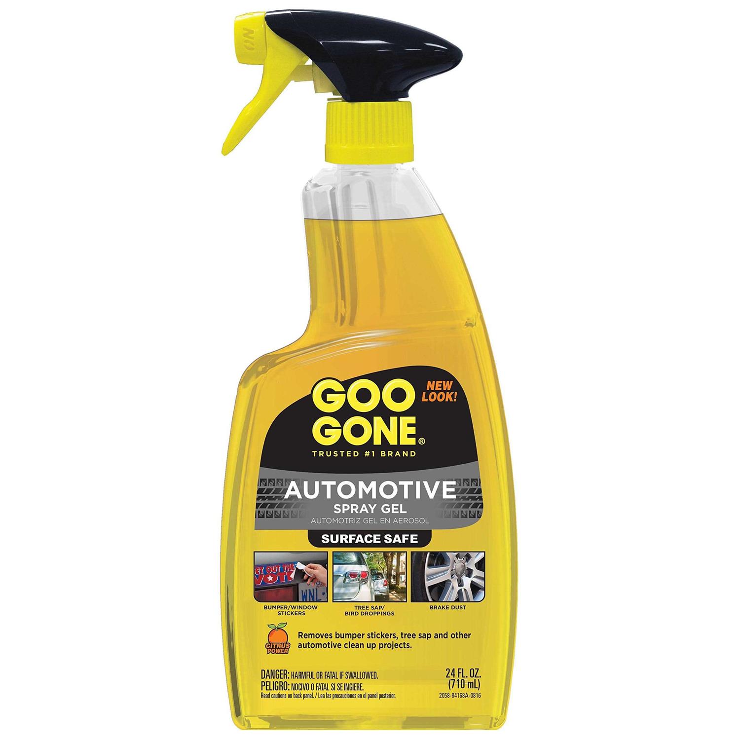 Goo Gone Adhesive Remover Spray Gel 2 Pack and Sticker Lifter - Zenithce