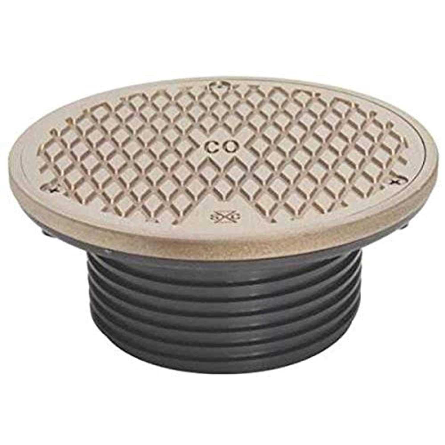 Sioux Chief 832-4HNR 4IN Floor Drain Round Nickel - Zenithce