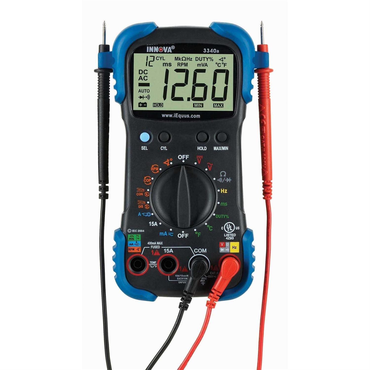 Innova 3320 Auto-Ranging Digital Multimeter - Zenithce