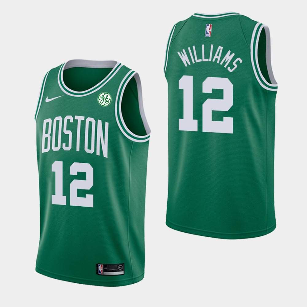 Boston Celtics #12 Grant Williams Green Icon Jersey - Zenithce