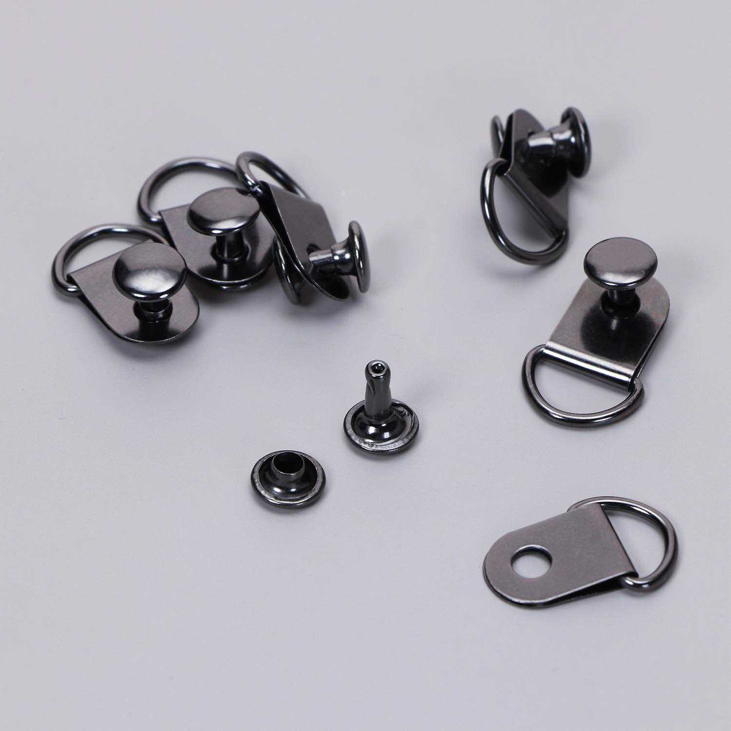 Onlykxy 50 Pieces Shoe Boot Lace Hooks - Zenithce