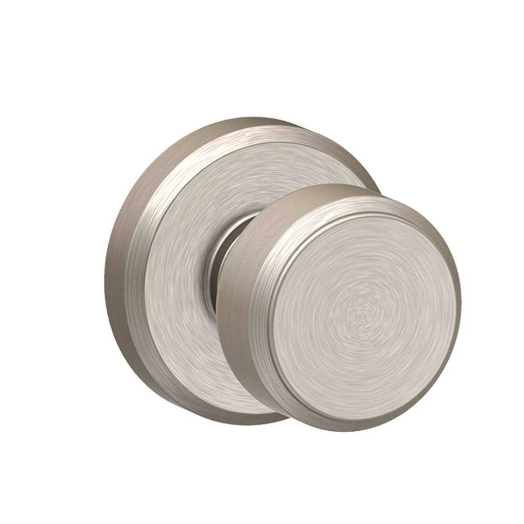Schlage Bowery Passage Door Knob with Decorative Greyson Trim F10BWE - Zenithce