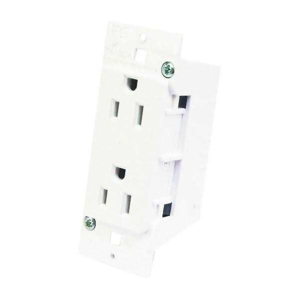 US Hardware E-102C Duplex Receptacle - Zenithce