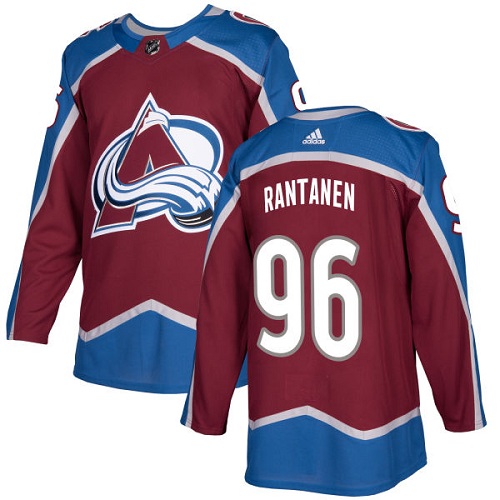 Colorado Avalanche #96 Mikko Rantanen Burgundy Stitched Adidas Jersey - Zenithce