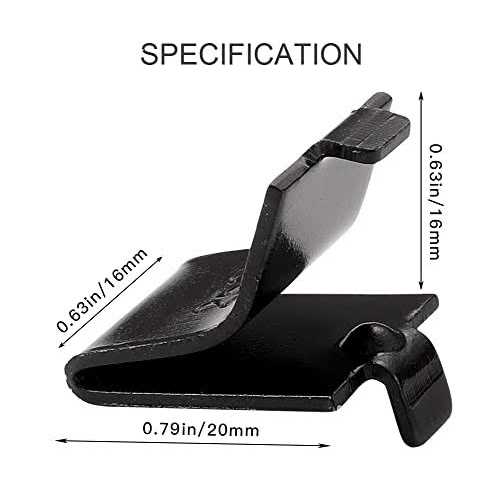 Shelf Clips Adjustable Supports Clip for 255 Standard Pilaster - Zenithce