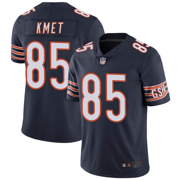 Chicago Bears #85 Cole Kmet Navy Vapor Untouchable Limited Stitched Jersey - Zenithce