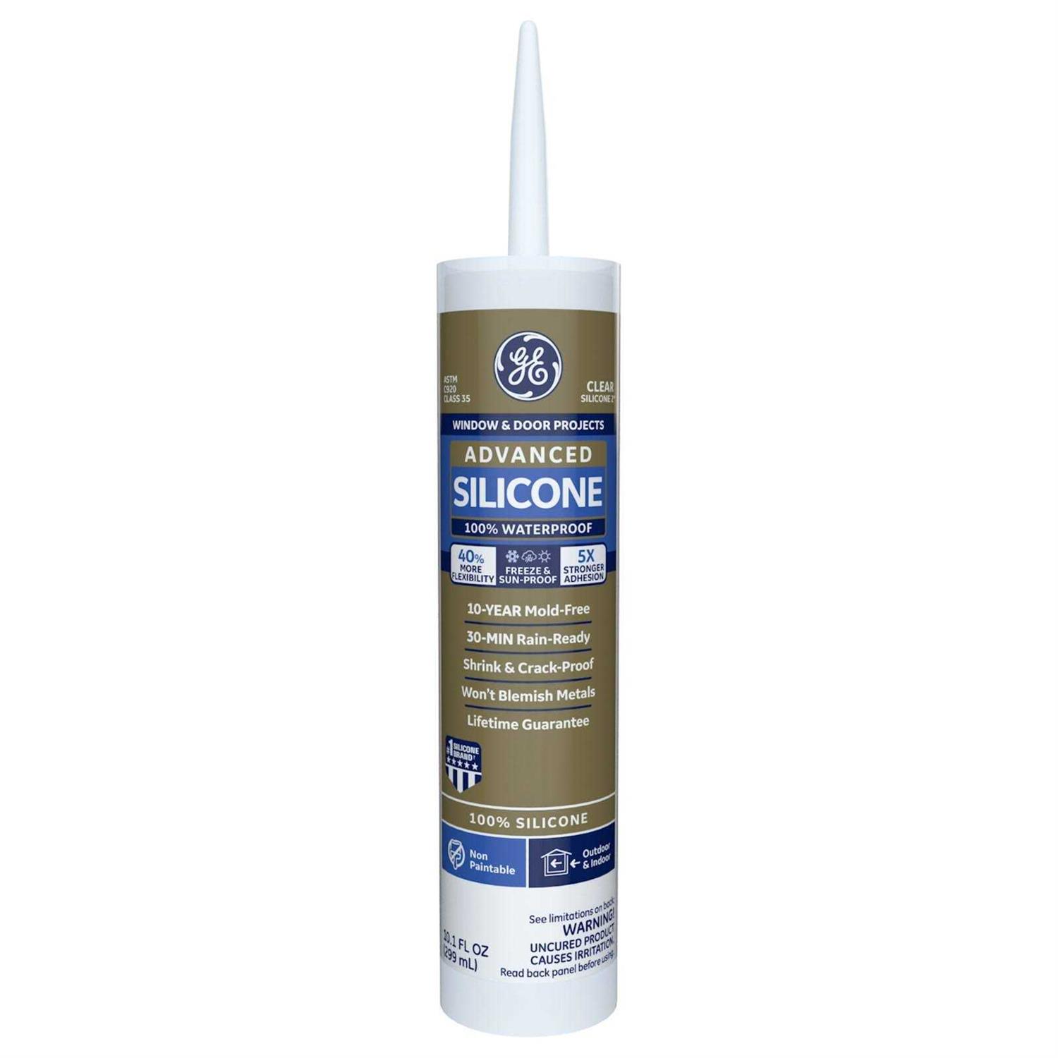 GE Advanced Silicone Window & Door Sealant - Zenithce