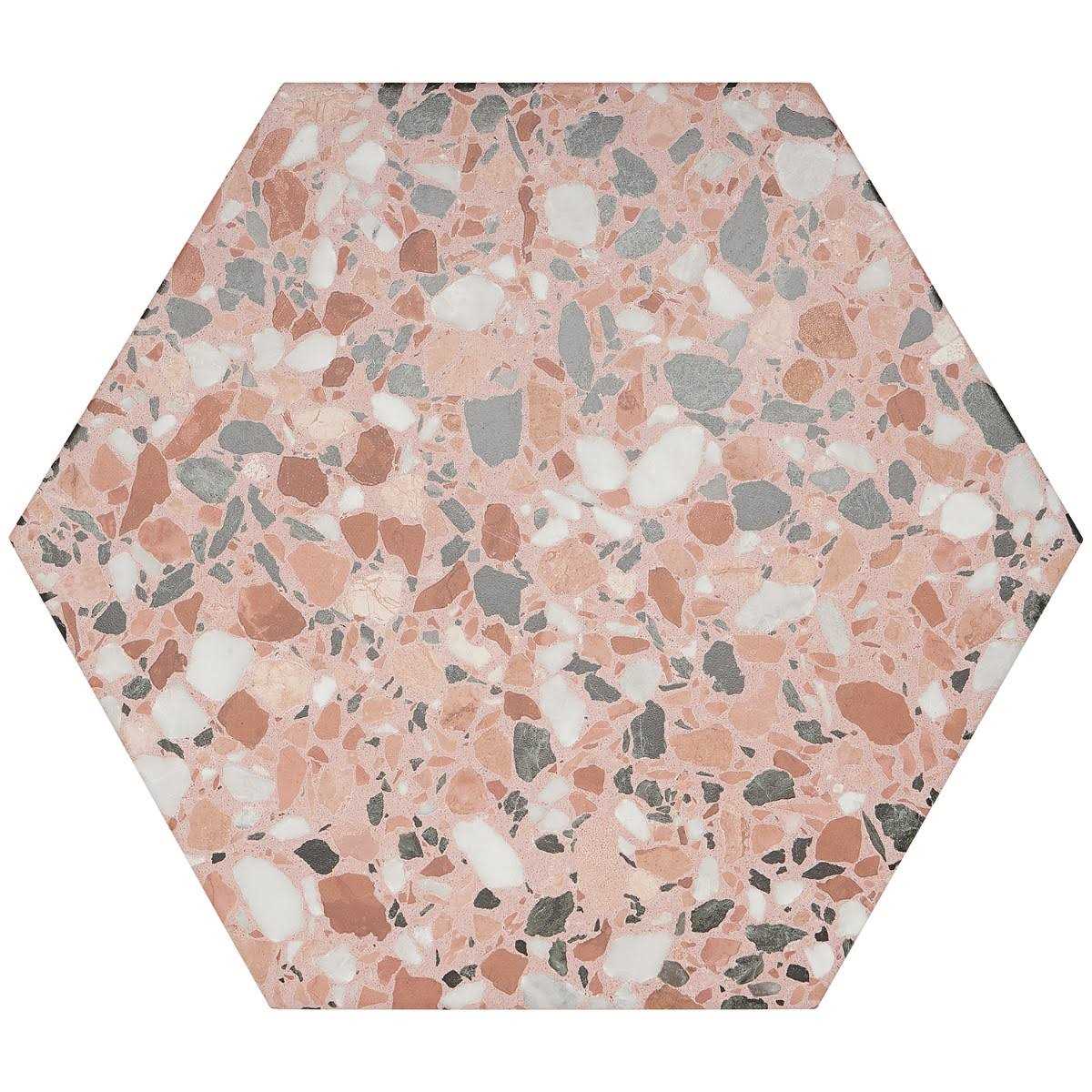 Ivy Hill Tile Malati 12.5 in. x 14.5 in. Matte Porcelain Hexagon Floor and Wall Tile - Zenithce