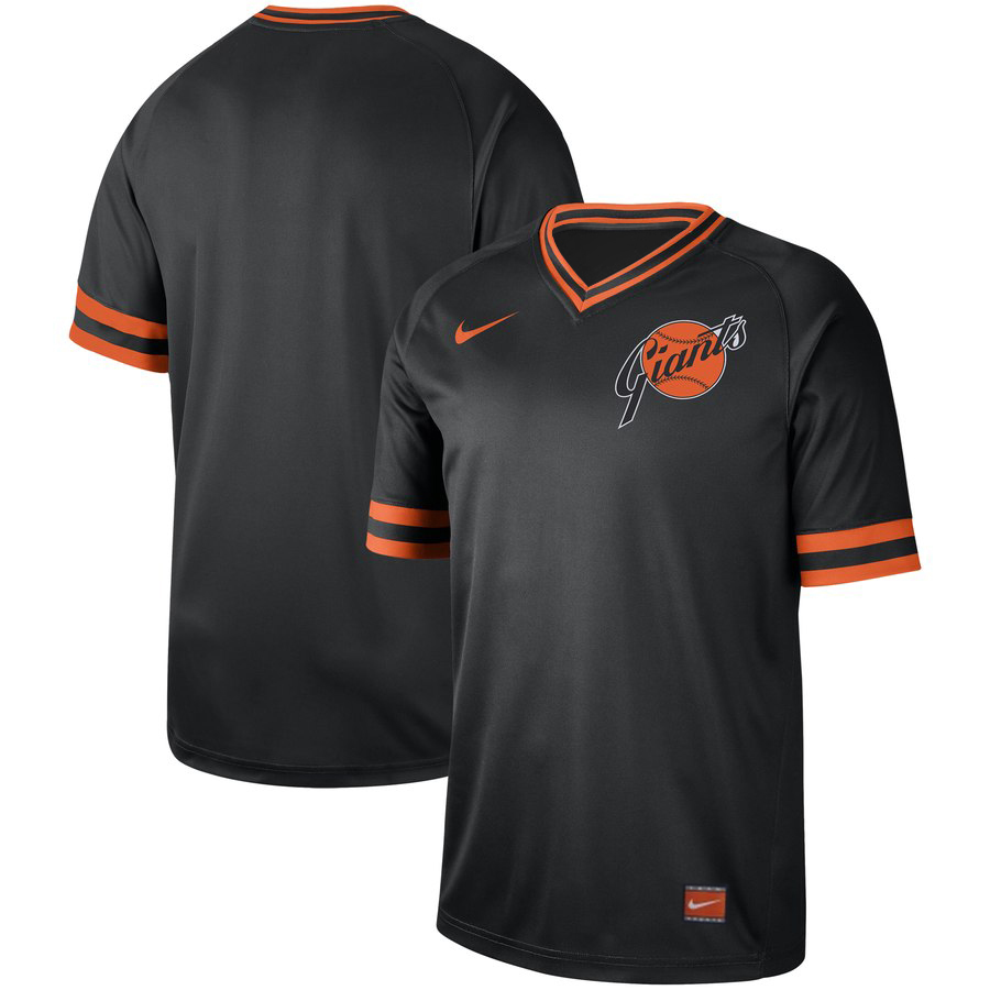 San Francisco Giants Blank Navy Cooperstown Collection Legend Stitched Jersey - Zenithce
