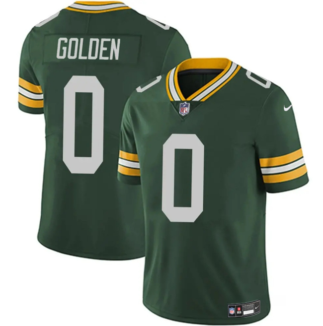 Green Bay Packers #0 Matthew Golden Green 2025 Vapor Untouchable Limited Football Stitched Jersey - Zenithce