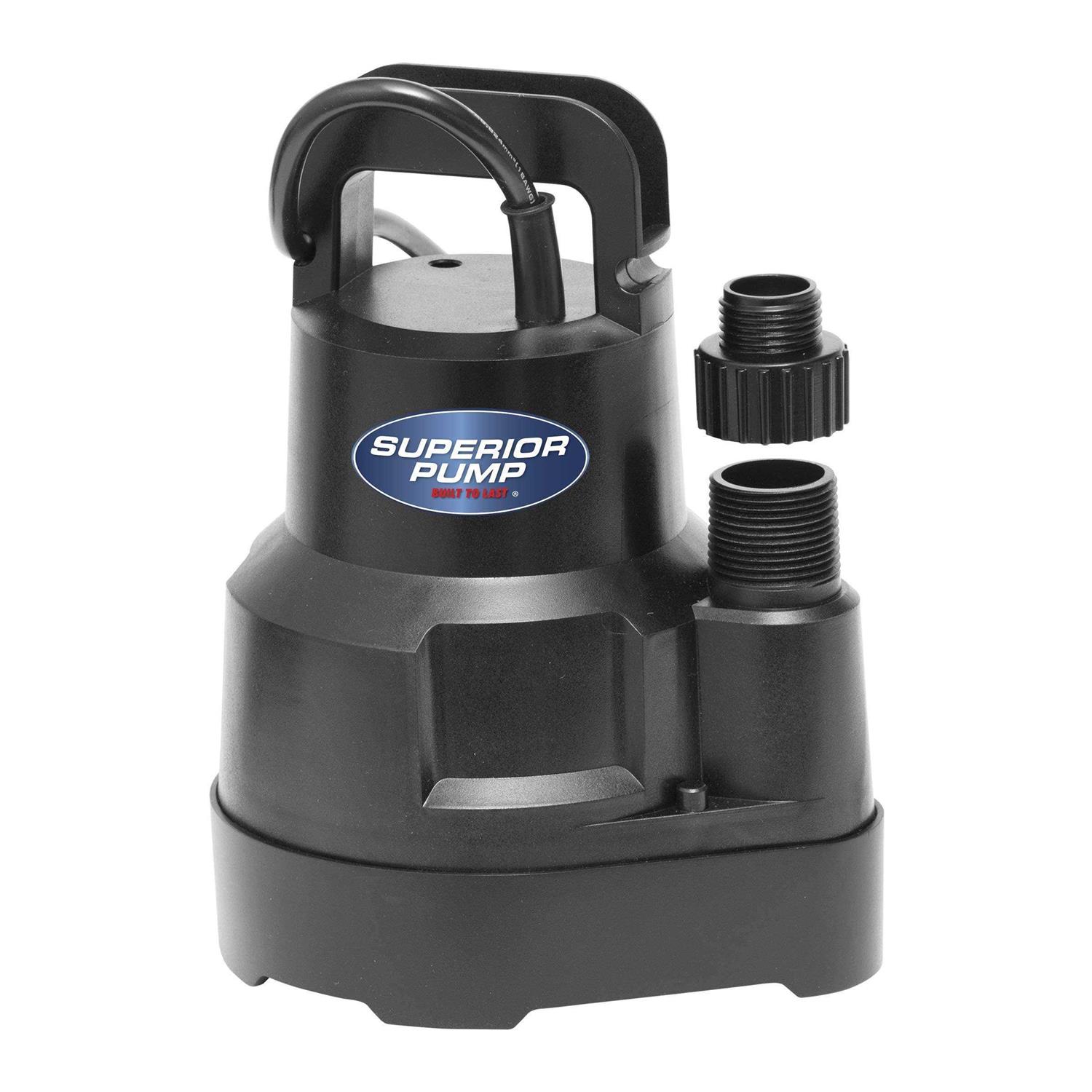 Superior Pump Superior Pre-Assembled Battery Backup Sump Pump Kit 92941 - Zenithce
