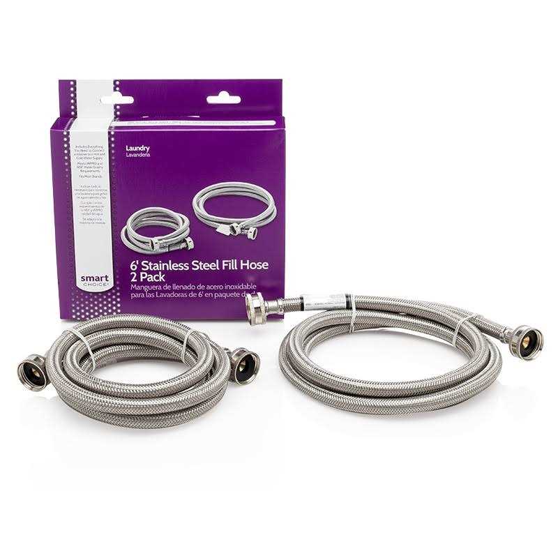 Smart Choice 6-Foot Long 30 Amp 4-Prong Dryer Cord - Zenithce