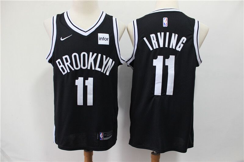 Nets 11 Kyrie Irving Black Swingman Jersey - Zenithce