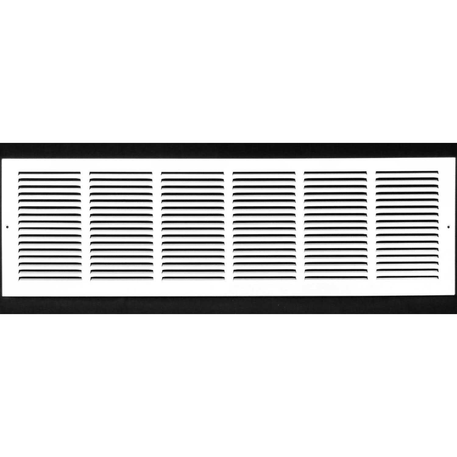 Truaire 3.5 inch Depth Stamped Steel Triangular Baseboard Grill - Zenithce