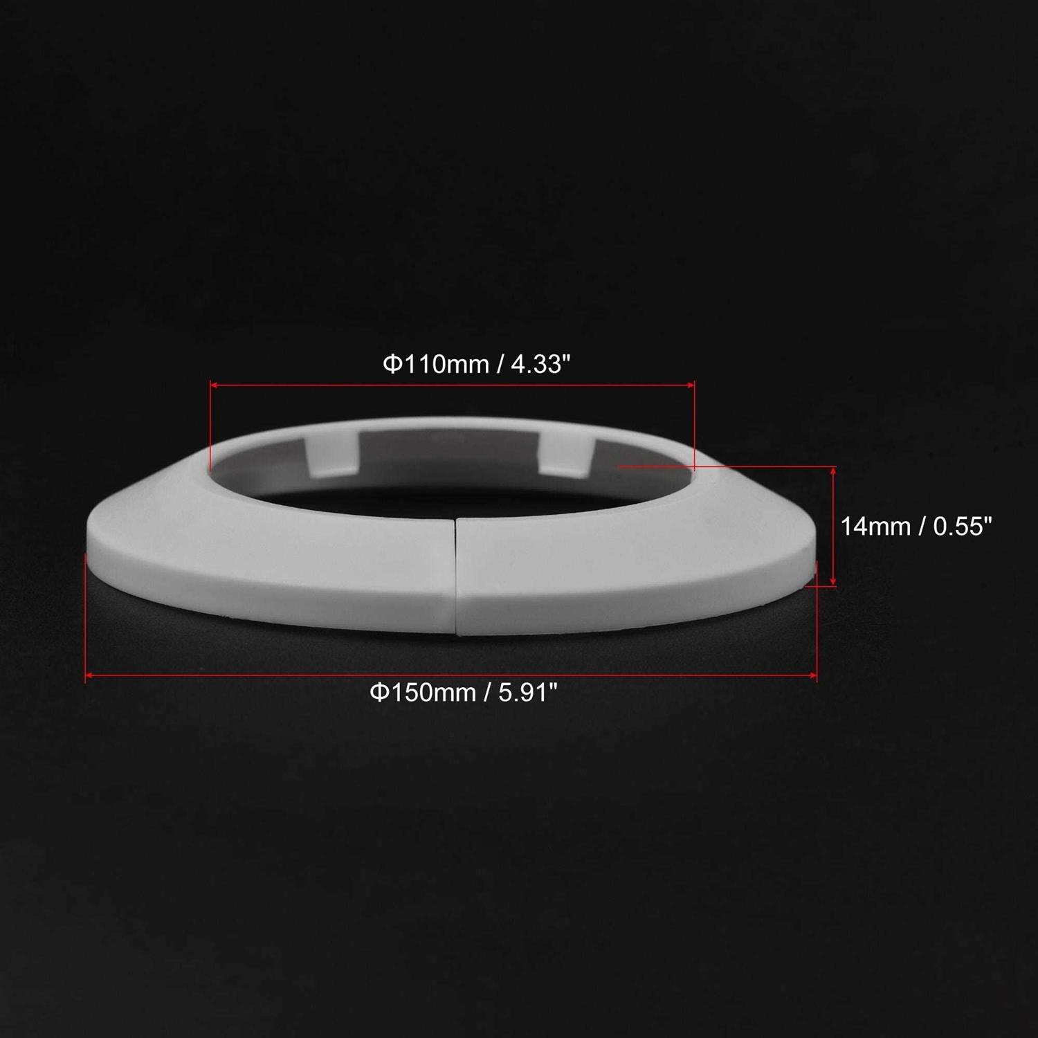 Harfington Decoration Plastic Escutcheon Water Pipe Cover - Zenithce