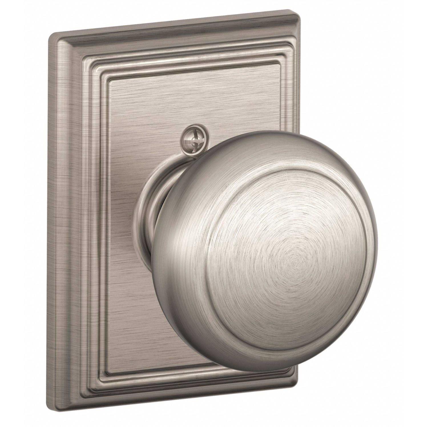 Schlage Andover Knob with Addison Trim F170AND - Zenithce