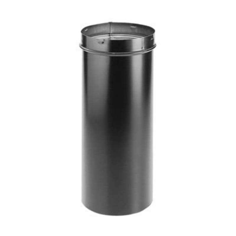 DuraVent DuraBlack Single Wall Stainless Steel Stove Pipe - Zenithce