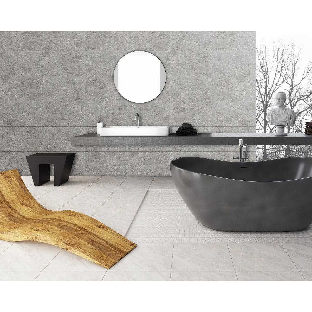 Innovera Decor by Palram Innovera Dcor PVC Tongue and Groove Wall Panels Urban Cement 15.7′ x 24.4 inch - Zenithce