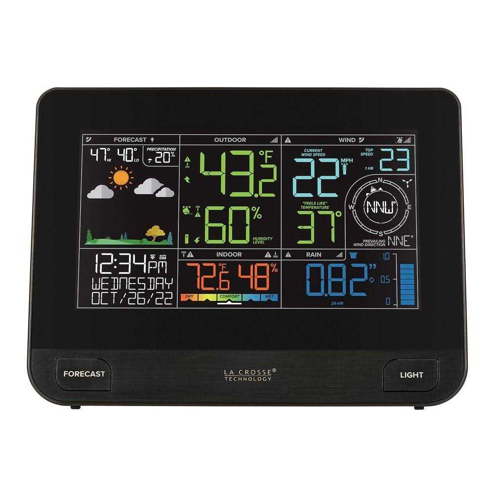 La Crosse Technology Wi-Fi Multi-Day Forecast Digital Weather Station - Zenithce