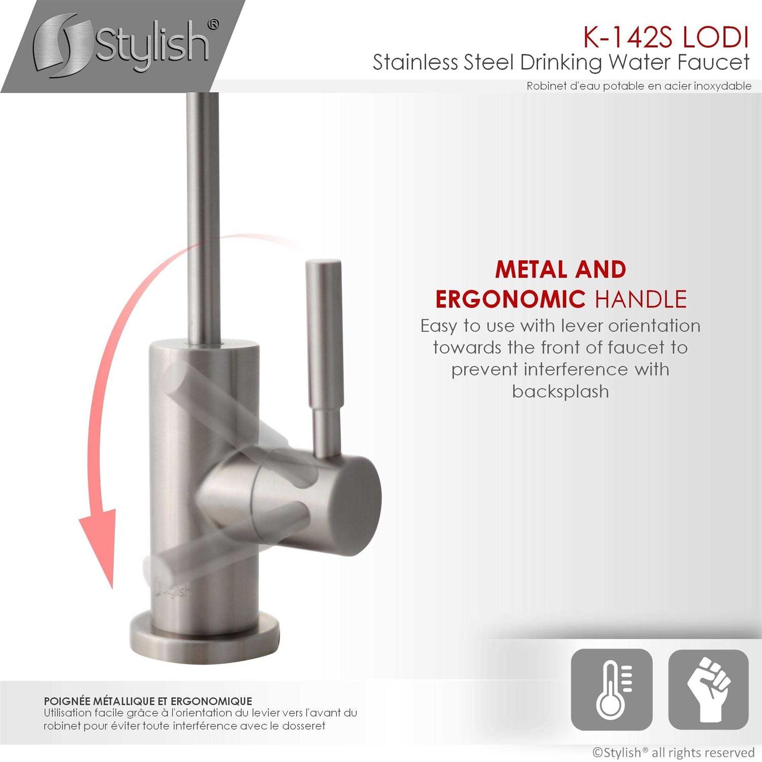 STYLISH Kitchen Sink Drinking Water Tap Faucet K-142 - Zenithce