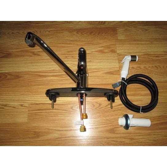 Glacier Bay Single Handle Standard Kitchen Faucet - Zenithce