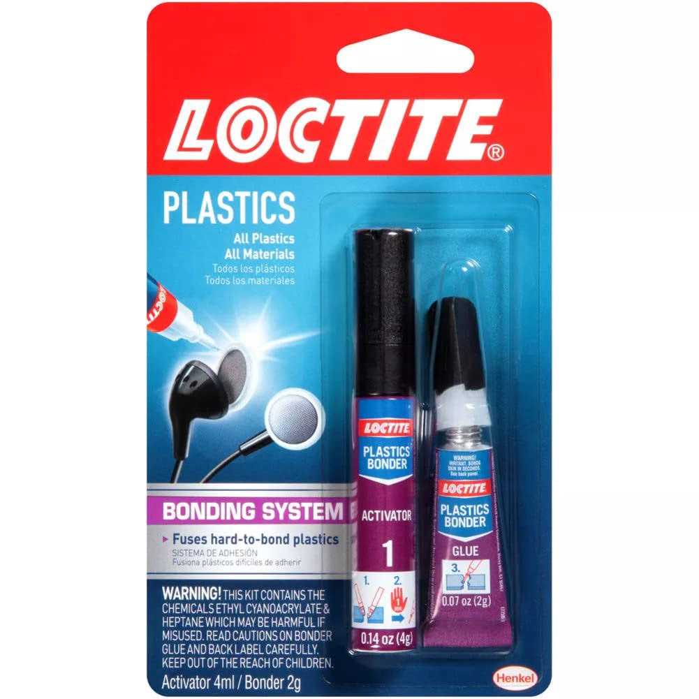 Loctite Plastic Glue Bonder - Zenithce