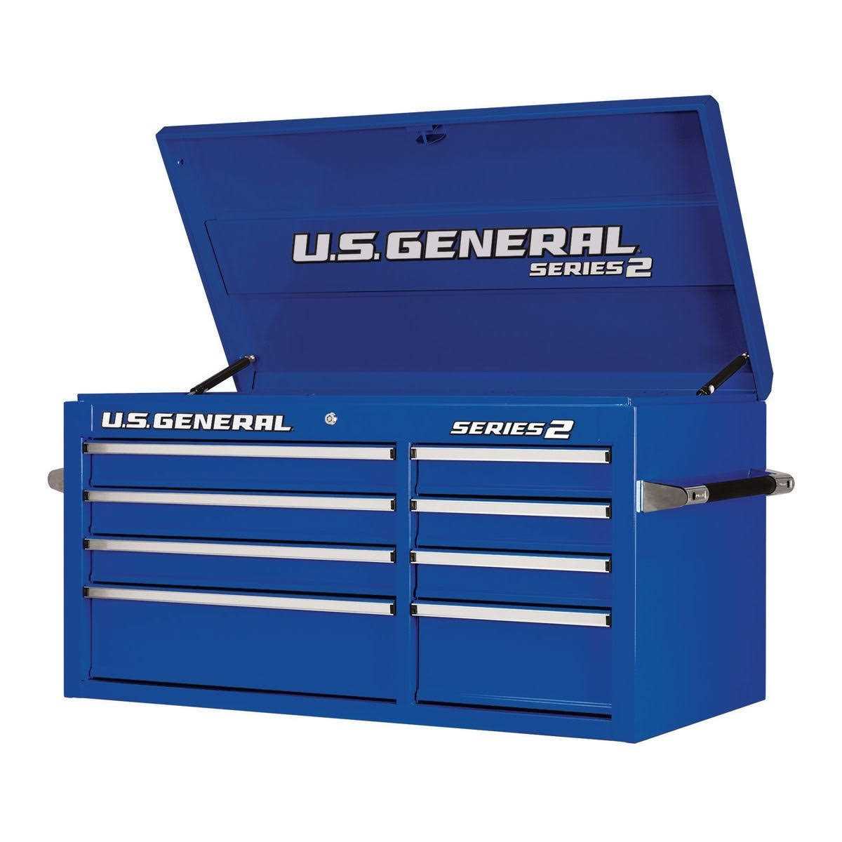 U.S. General 30 in. 5 Drawer Mechanic&S Cart - Zenithce