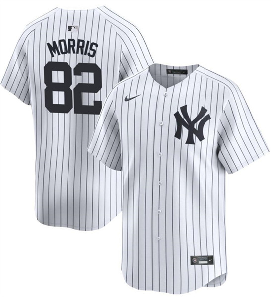 New York Yankees #82 Cody Morris White 2024 Home Limited Cool Base Stitched Jersey - Zenithce