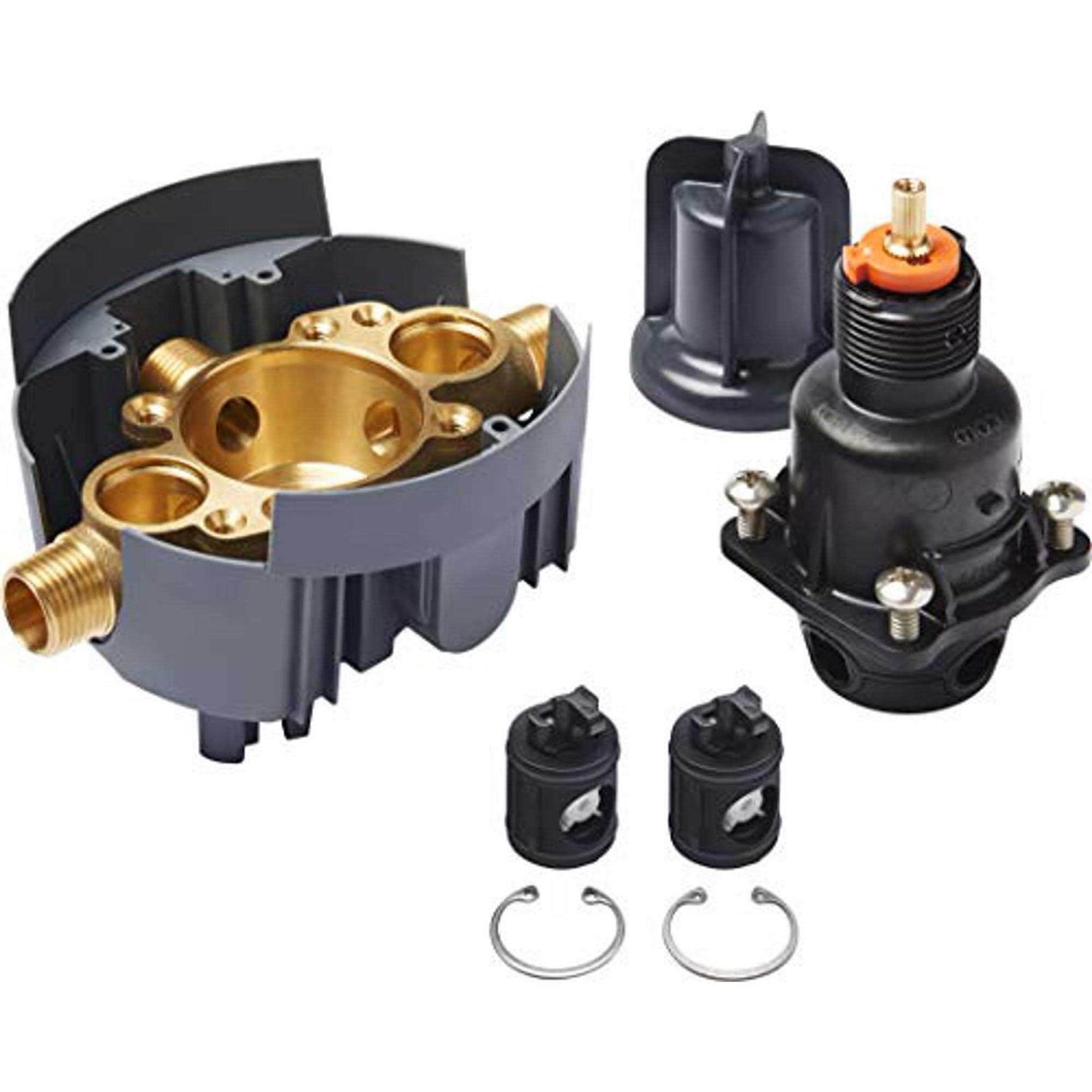 Kohler Rite-Temp K-11748-K-NA 1/2 Pressure-Balancing Valve with Push-Button Diverter - Zenithce