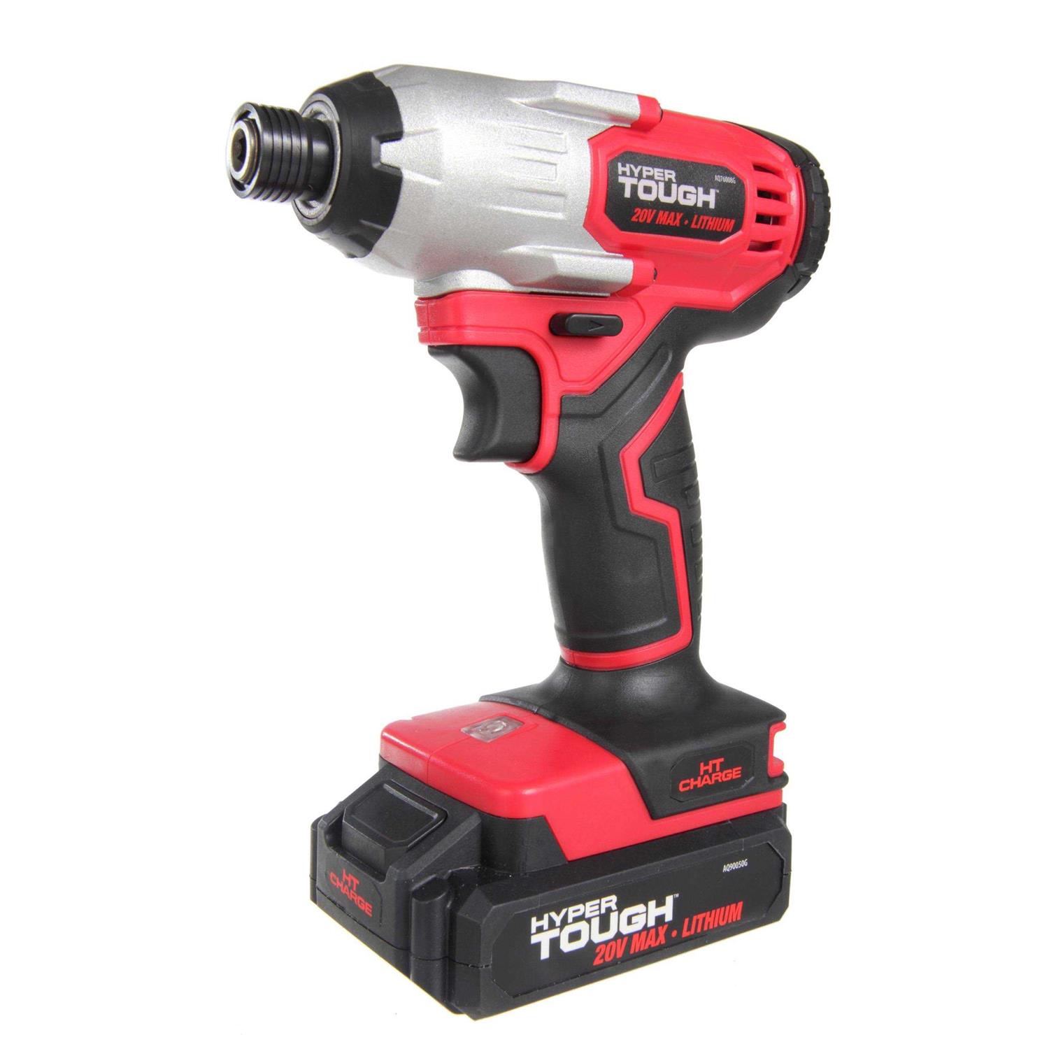 Hyper Tough AQ76018G Cordless 20V 3/8 Drill - Zenithce