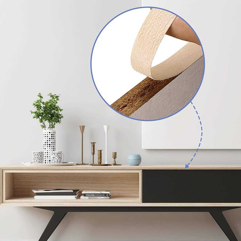 MOLIGOU Wood Veneer Roll Plywood Edge Banding Strips - Zenithce