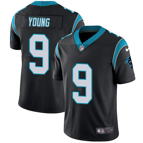 Carolina Panthers #9 Bryce Young Black 2023 Draft Vapor Untouchable Stitched Jersey - Zenithce