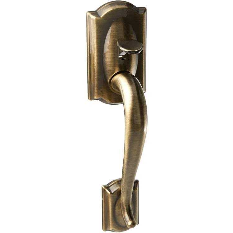 Schlage FE285-CAM-Acc-LH Camelot Lower Handleset for Schlage Deadbolts - Zenithce