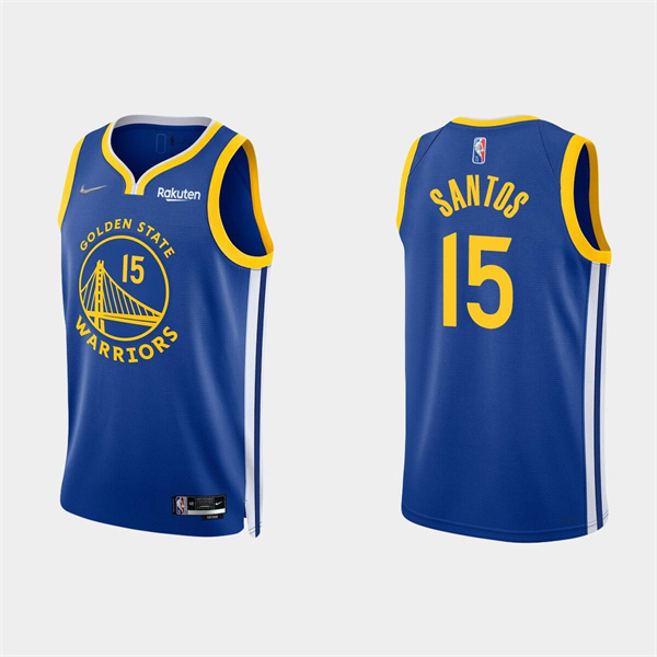 Golden State Warriors #15 Gui Santos 2022 Royal Stitched Jersey - Zenithce