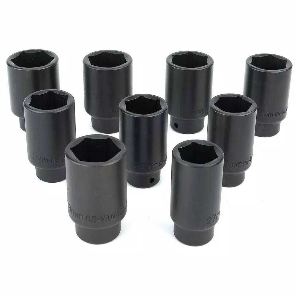 Powerbuilt 8 Piece Zeon SAE Socket Set for Damaged Bolts 941323A - Zenithce
