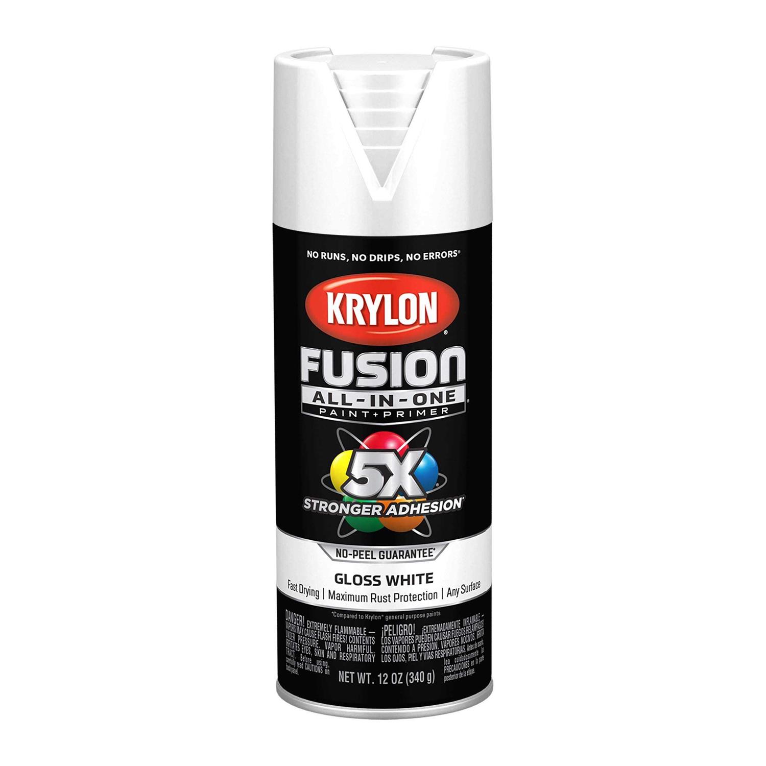 Krylon Fusion All-In-One Spray Paint K02709007 - Zenithce