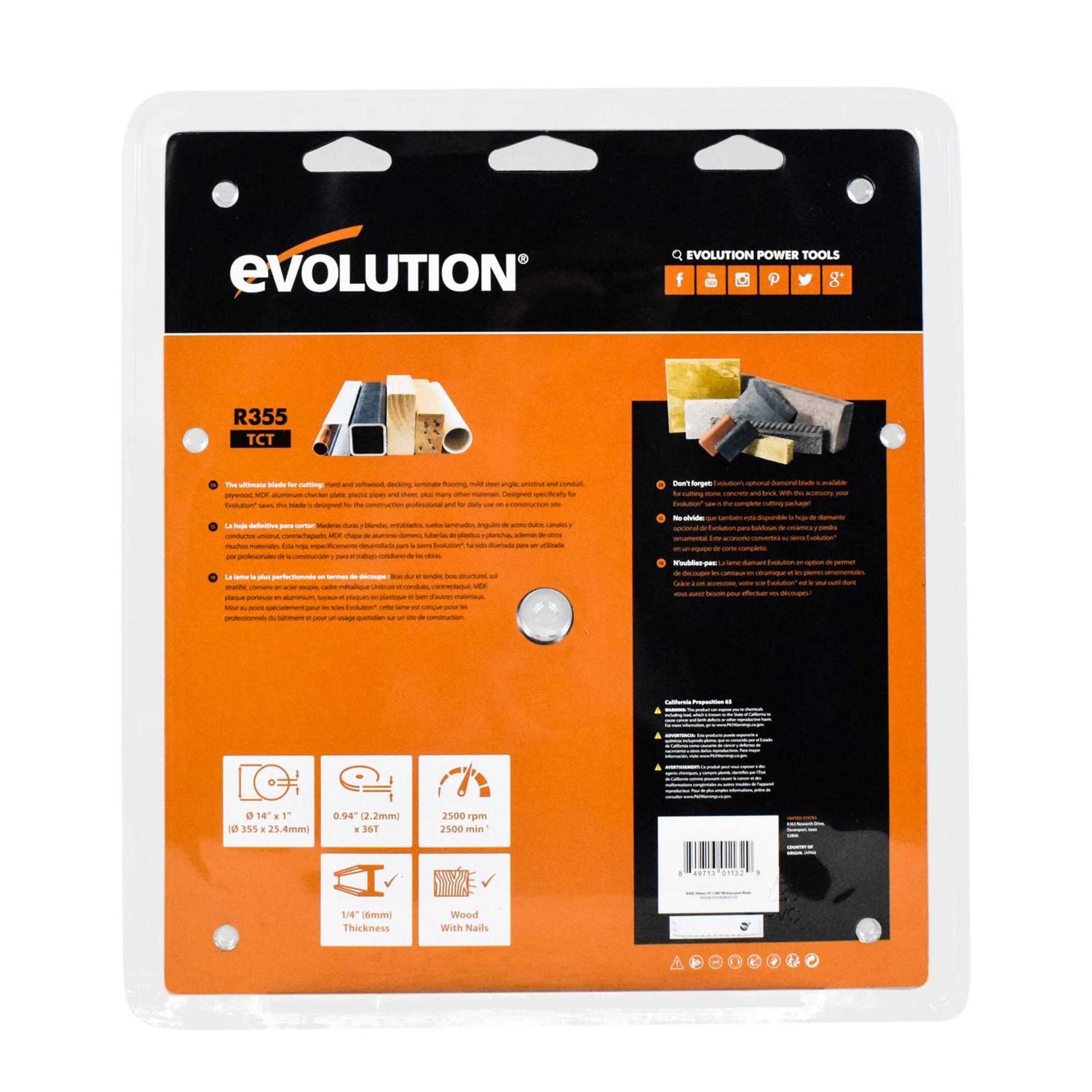 Evolution CC625 0.6 x 1 in. Cyclone Annualar Cutter - Zenithce