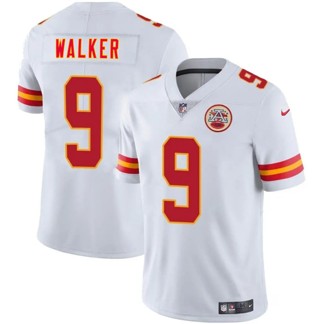 Kansas City Chiefs #9 Kenneth Walker III White 2026 Vapor Untouchable Limited Stitched Jersey - Zenithce