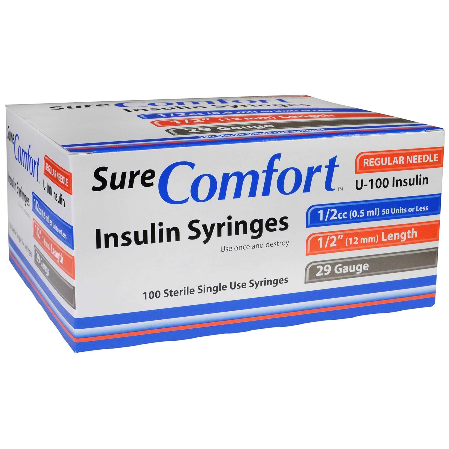 SureComfort Insulin Syringe Gauge - Zenithce